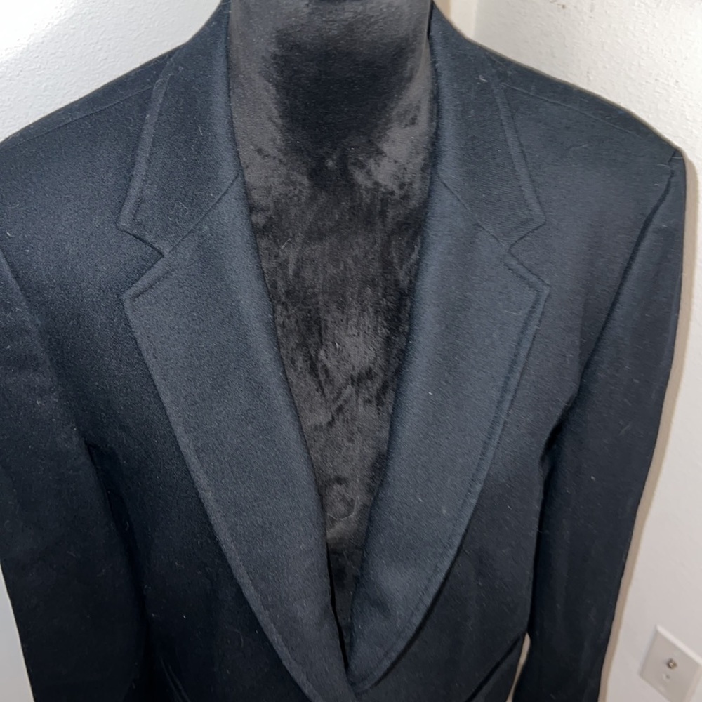 Pendleton 100% Virgin Wool Single Front Black Bla… - image 2